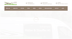 Desktop Screenshot of mueller-stauffer-ag.ch